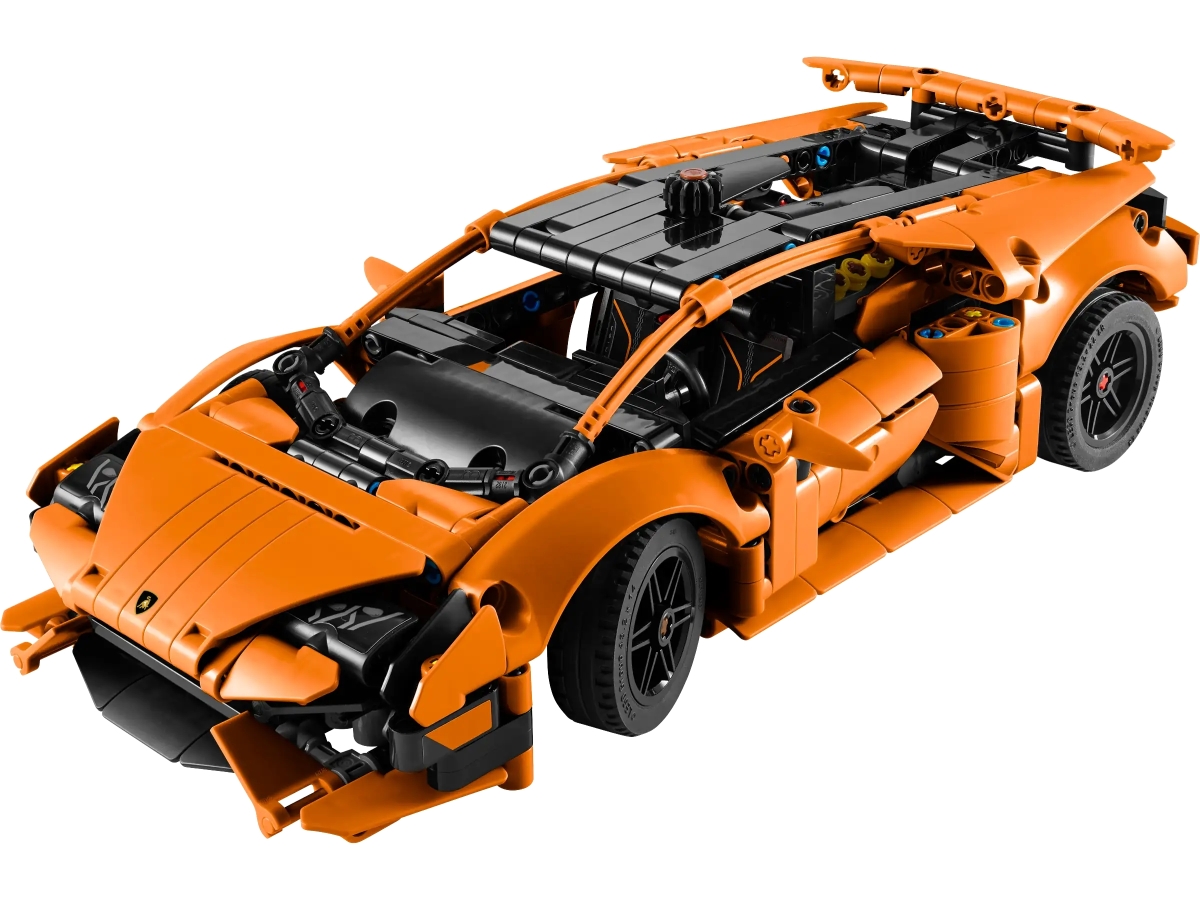 LEGO 42196 科技系列「藍寶堅尼 Huracán Tecnica 橘色款」磚拼模型