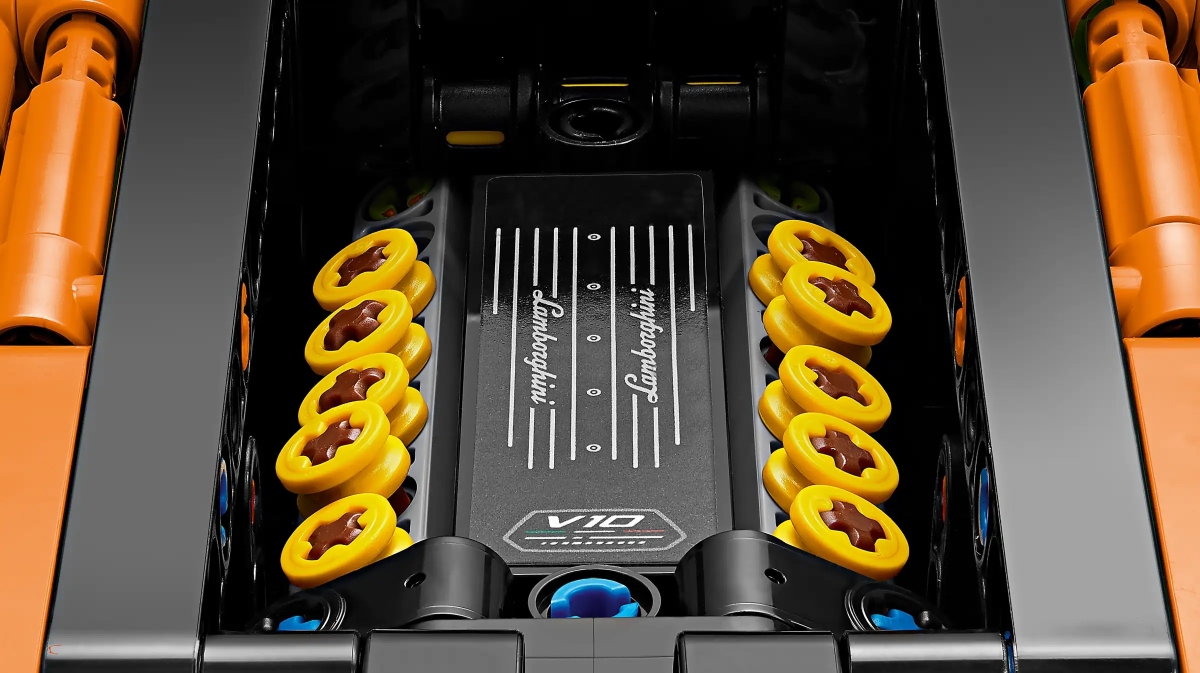 LEGO 42196 科技系列「藍寶堅尼 Huracán Tecnica 橘色款」磚拼模型