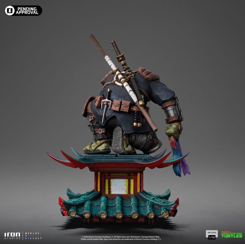 Iron Studios『忍者龜 最後的浪人』 Art Scale 1/10 比例雕像，暗影中哀傷的強大身影登場！