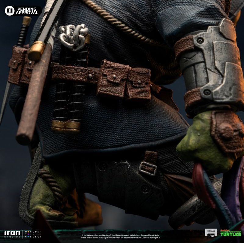Iron Studios『忍者龜 最後的浪人』 Art Scale 1/10 比例雕像，暗影中哀傷的強大身影登場！