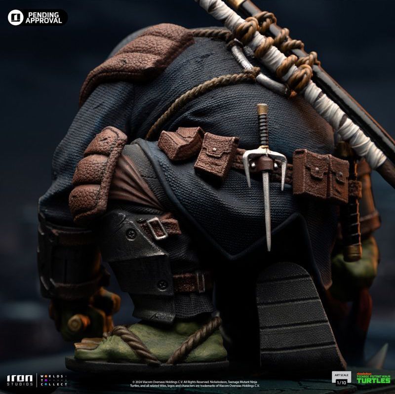 Iron Studios『忍者龜 最後的浪人』 Art Scale 1/10 比例雕像，暗影中哀傷的強大身影登場！