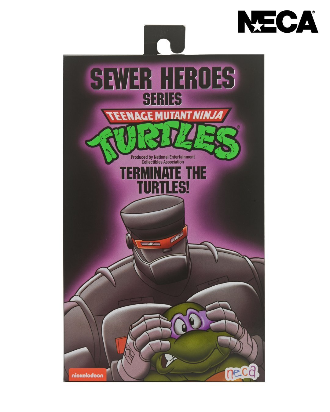NECA『忍者龜(卡通版)終極邪惡雷克斯 -1(REX-1)』7吋可動人偶 ,許瑞德的邪惡機器警察來襲!