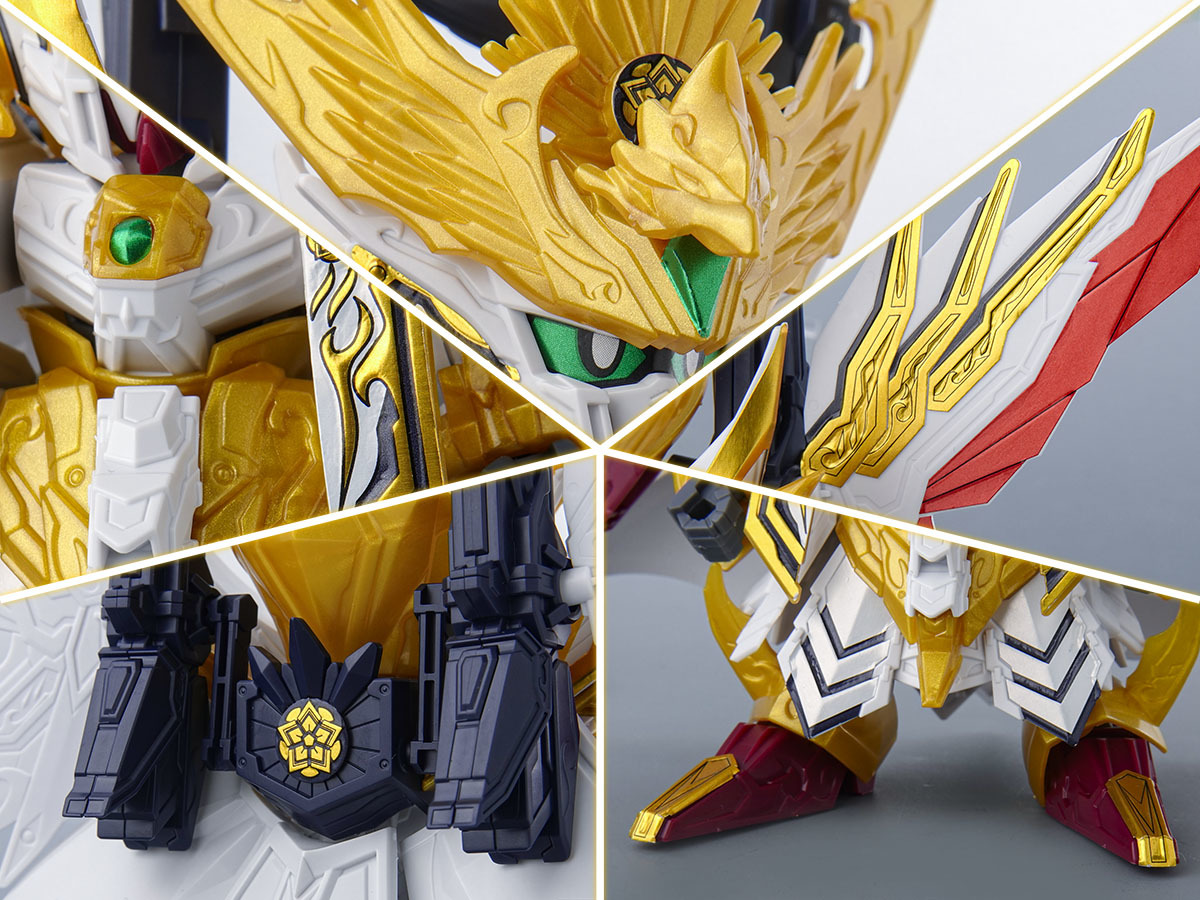 SD鋼彈世界新機體『SDW HEROES 天下無雙大將軍』新世代頑駄無大將軍登場！