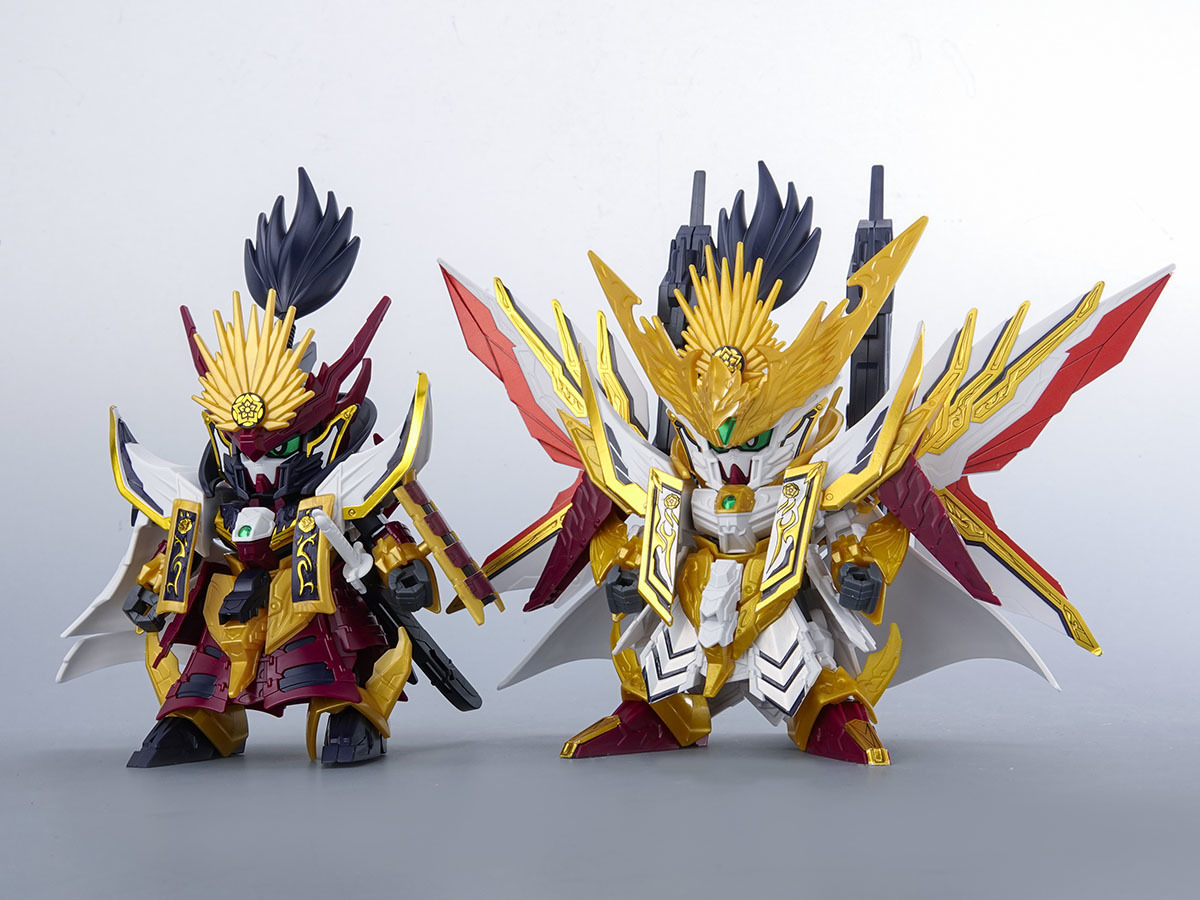 SD鋼彈世界新機體『SDW HEROES 天下無雙大將軍』新世代頑駄無大將軍登場！