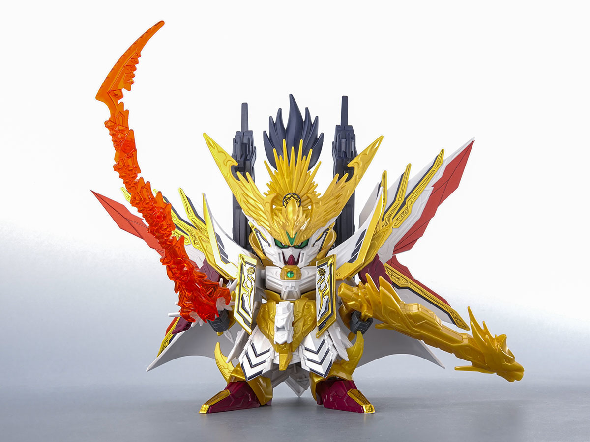 SD鋼彈世界新機體『SDW HEROES 天下無雙大將軍』新世代頑駄無大將軍登場！