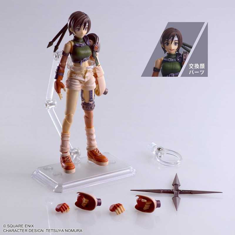 BRING ARTS『FINAL FANTASY VII 尤菲·如月』野村哲也繪製經典造型忠實立體化!