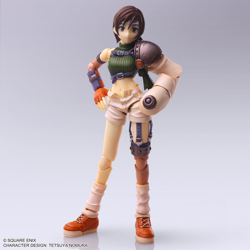 BRING ARTS『FINAL FANTASY VII 尤菲·如月』野村哲也繪製經典造型忠實立體化!