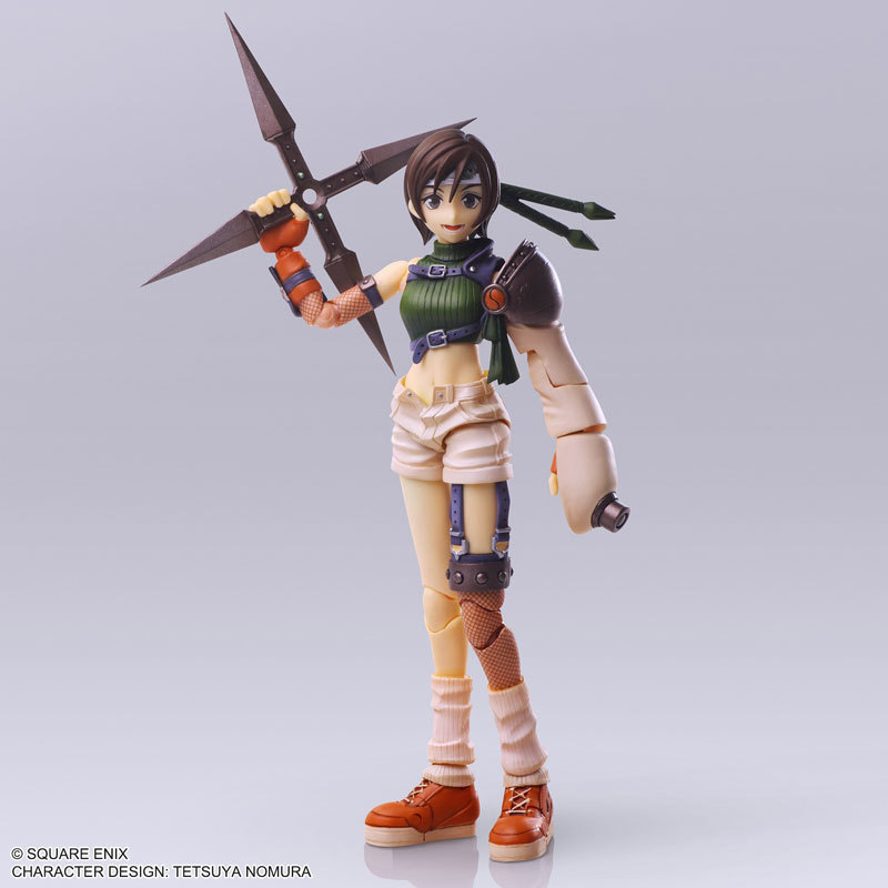 BRING ARTS『FINAL FANTASY VII 尤菲·如月』野村哲也繪製經典造型忠實立體化!