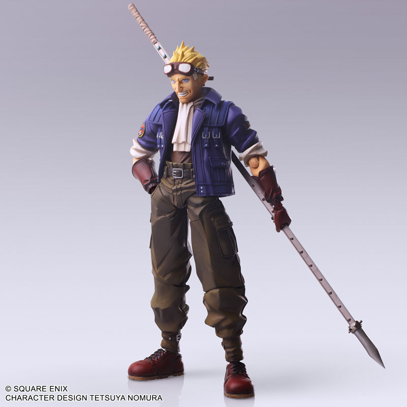BRING ARTS『FINAL FANTASY VII 希德·海溫德』回歸原點設計將初代 PS 版造型忠實再現！