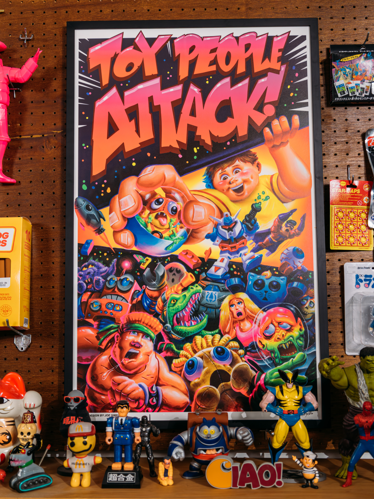突破次元的傑作!Joe Simko × 玩具人“ TOY PEOPLE ATTACK ! ”親筆簽名海報抽選開始~ !