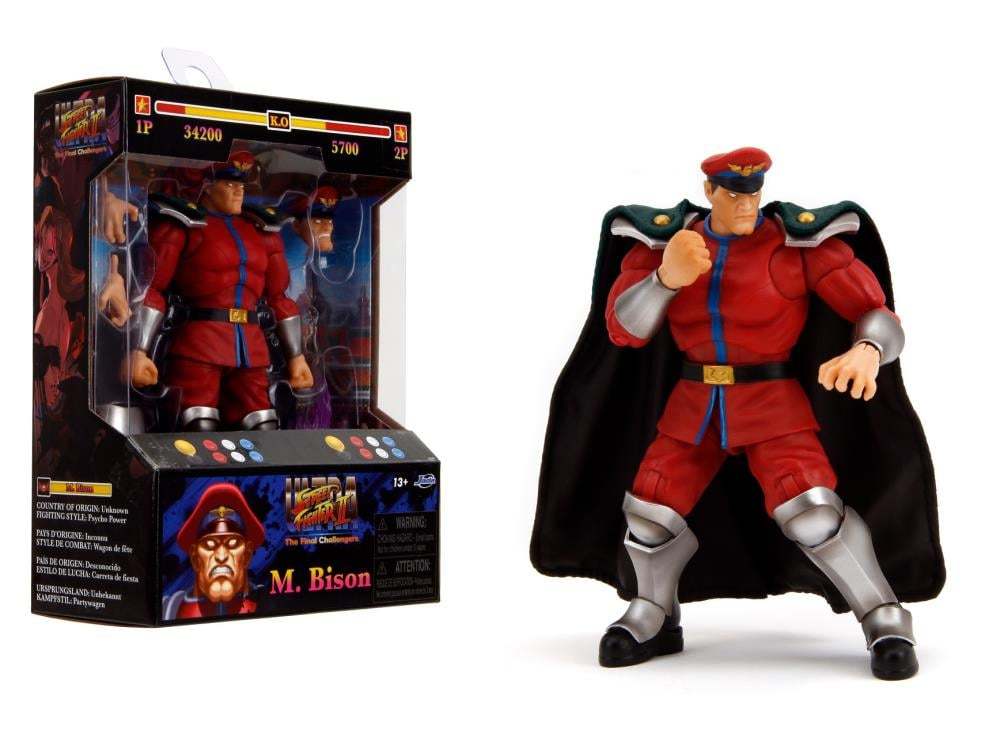 JADA TOYS『快打旋風 貝卡(M.Bison)』6 吋可動人偶,自大的獨裁反派強勢襲來!