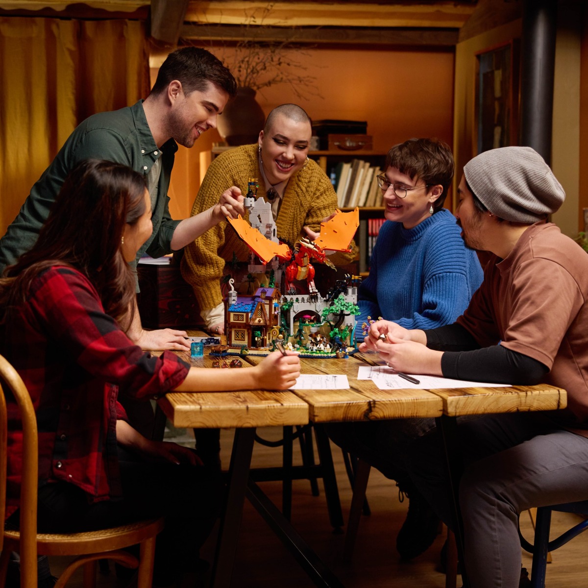 LEGO 21348 Ideas 系列「龍與地下城：紅龍傳奇」（Dungeons &amp; Dragons: Red Dragons Tale）