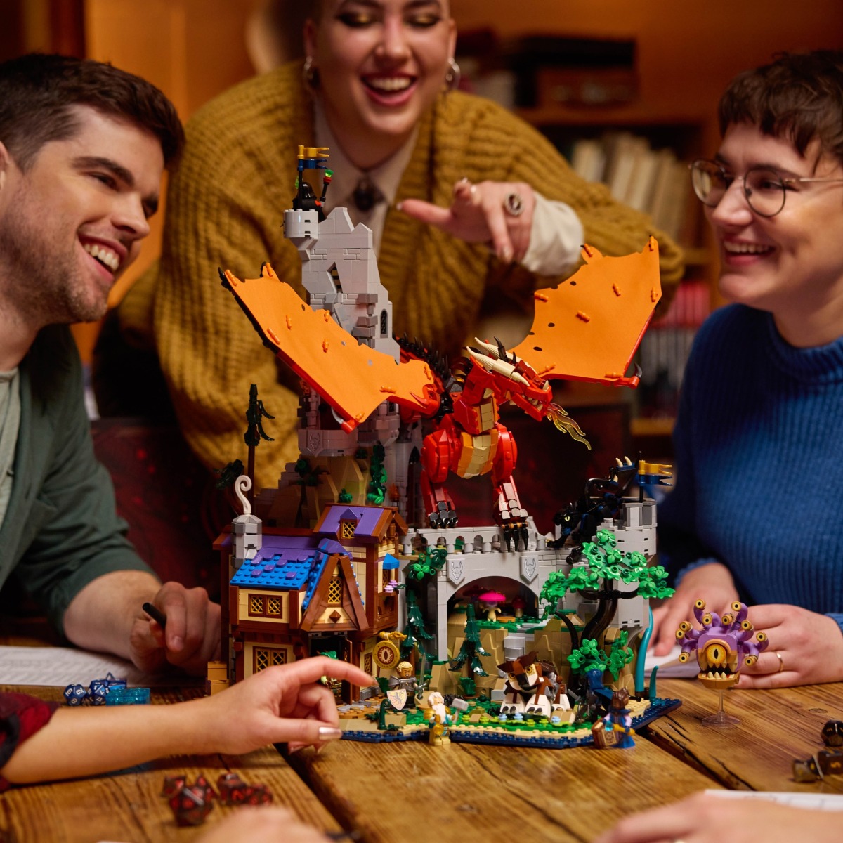 LEGO 21348 Ideas 系列「龍與地下城：紅龍傳奇」（Dungeons &amp; Dragons: Red Dragons Tale）
