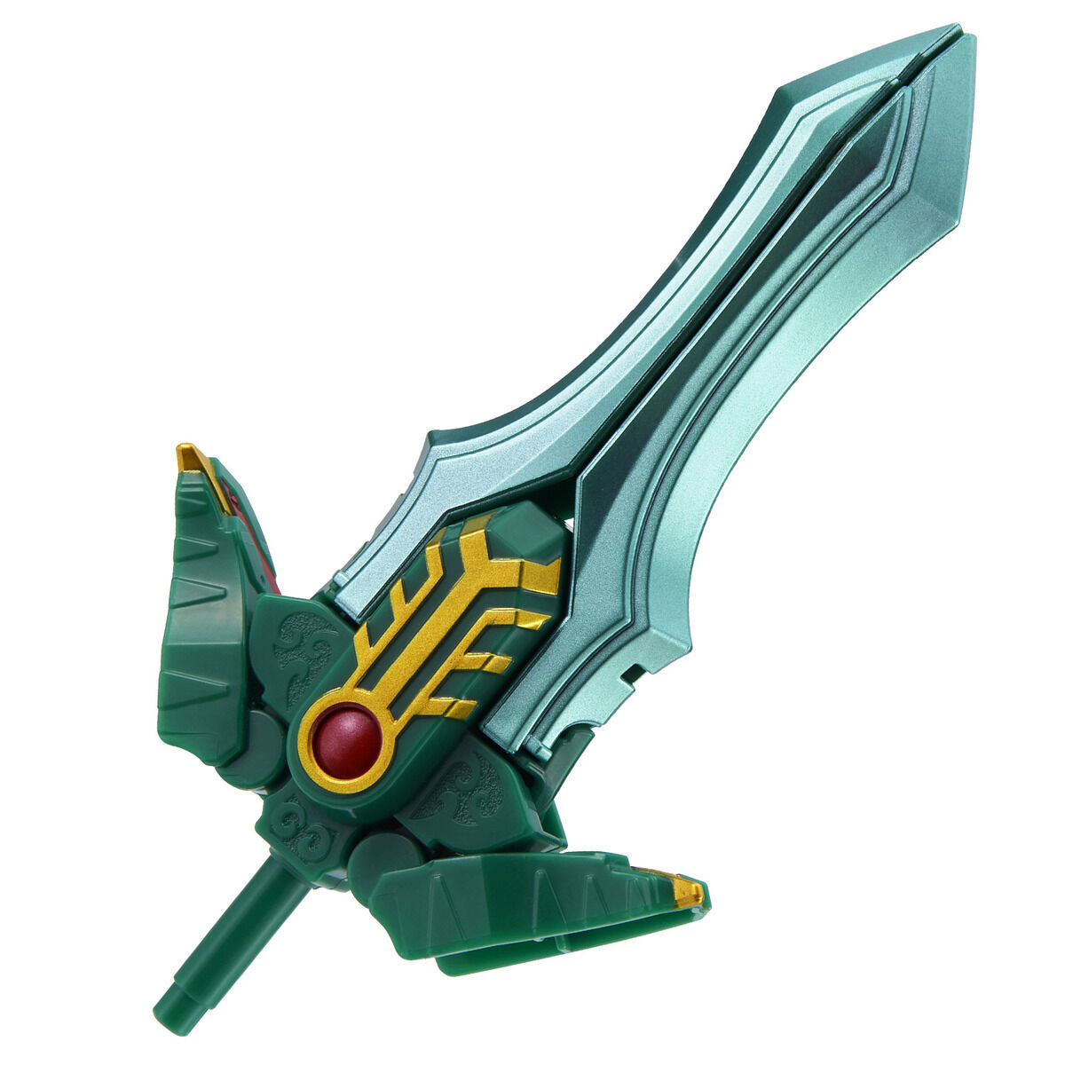 萬代變形合體玩具『UNITROBORN 哈密瓜劍』互相合體變身鳥型機器人！