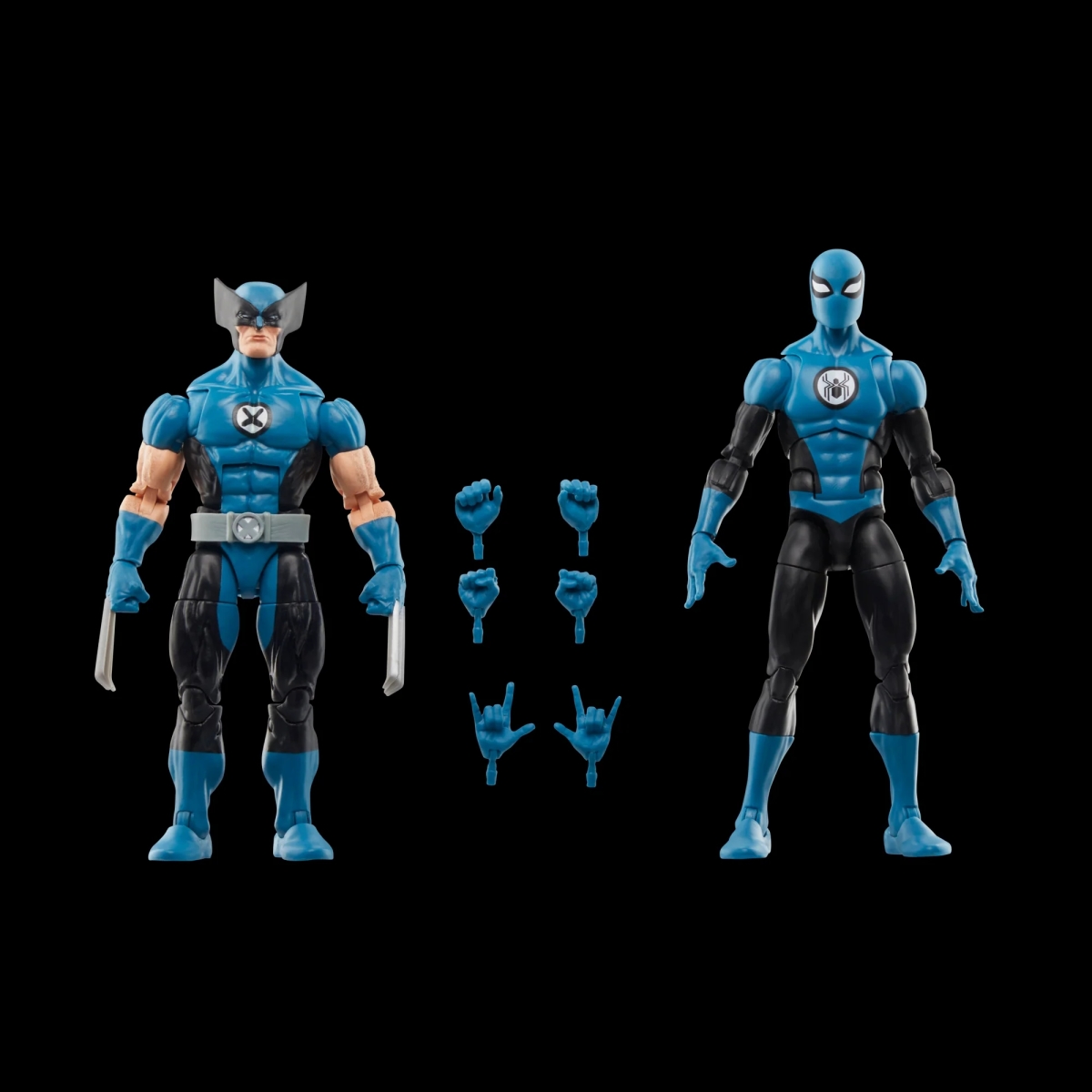 Hasbro 漫威傳奇「金鋼狼&蜘蛛人」(Wolverine and Spider-Man)可動人偶 擔任驚奇四超人一員時的服裝造型再現!