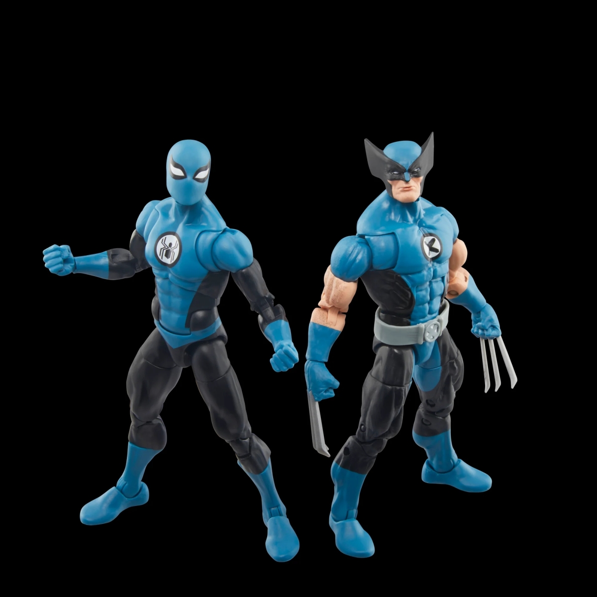 Hasbro 漫威傳奇「金鋼狼＆蜘蛛人」（Wolverine and Spider-Man）可動人偶 擔任驚奇四超人一員時的服裝造型再現！