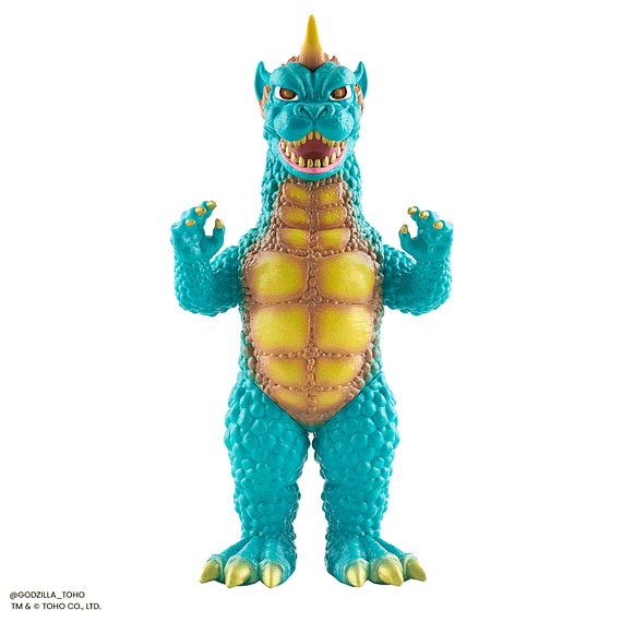 MONDO《哥吉拉·迷你拉·加巴拉 全體怪獸大進擊》軟膠玩具組合，跟著迷你拉的腳步一起踏上怪獸島！