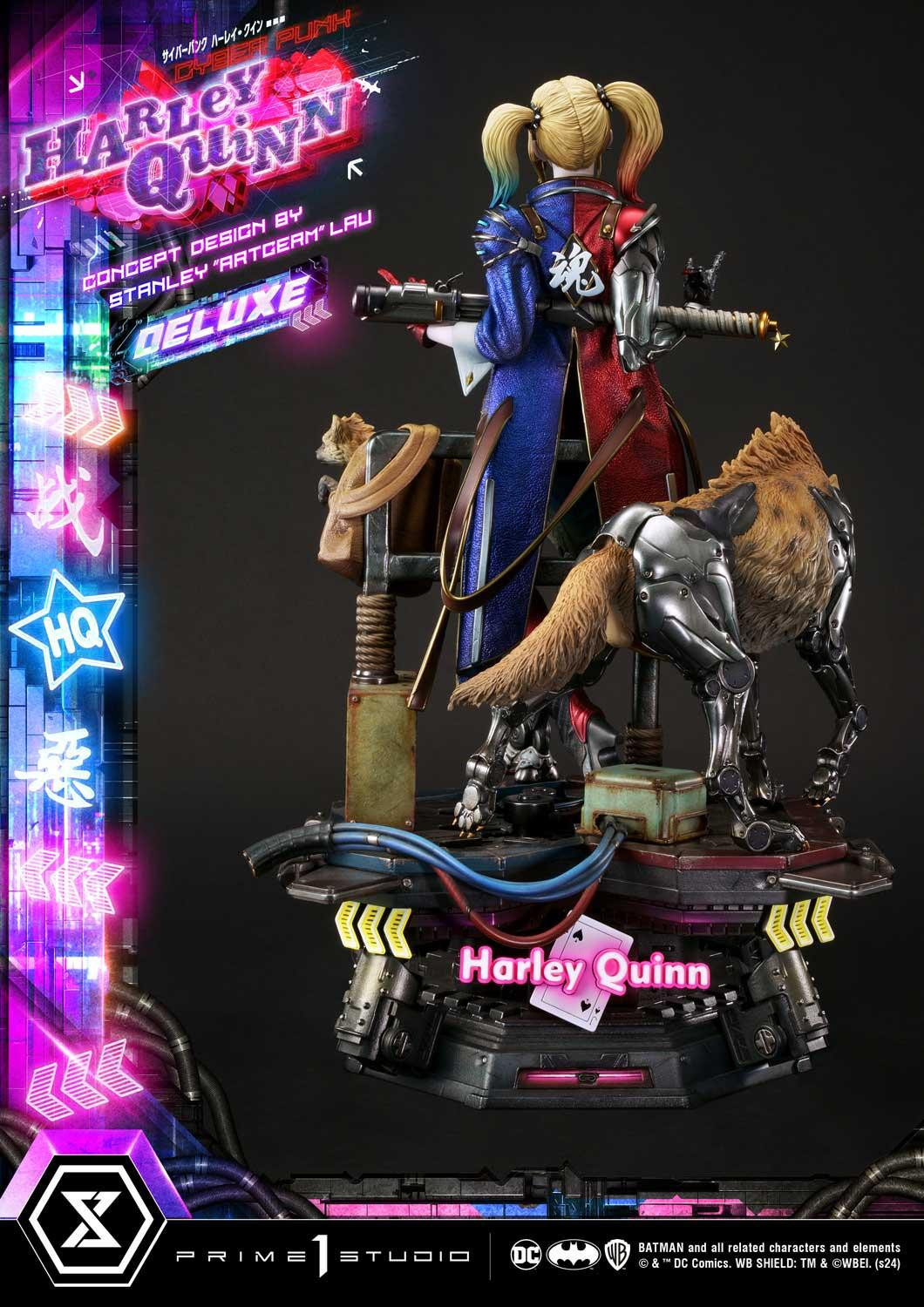 Prime 1 Studio DC「賽博龐克哈莉·奎茵 概念設計 by Stanley Artgerm Lau」1/4 比例全身雕像 普通版/DX特典版