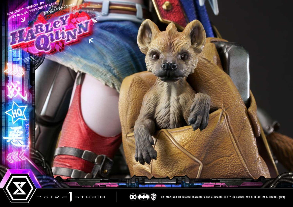 Prime 1 Studio DC「賽博龐克哈莉·奎茵 概念設計 by Stanley Artgerm Lau」1/4 比例全身雕像 普通版/DX特典版