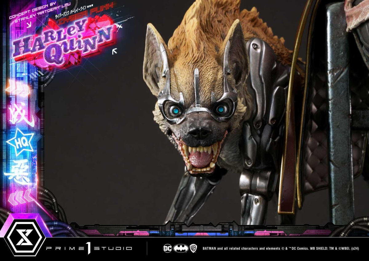 Prime 1 Studio DC「賽博龐克哈莉·奎茵 概念設計 by Stanley Artgerm Lau」1/4 比例全身雕像 普通版/DX特典版