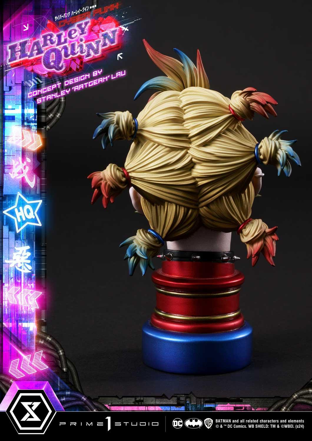 Prime 1 Studio DC「賽博龐克哈莉·奎茵 概念設計 by Stanley Artgerm Lau」1/4 比例全身雕像 普通版/DX特典版