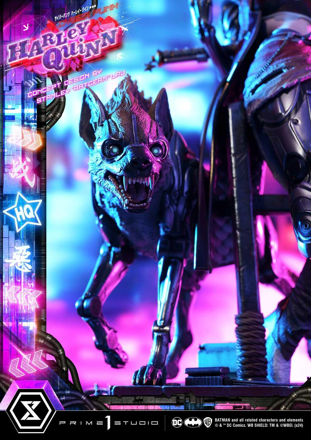 Prime 1 Studio DC「賽博龐克哈莉·奎茵 概念設計 by Stanley Artgerm Lau」1/4 比例全身雕像 普通版/DX特典版