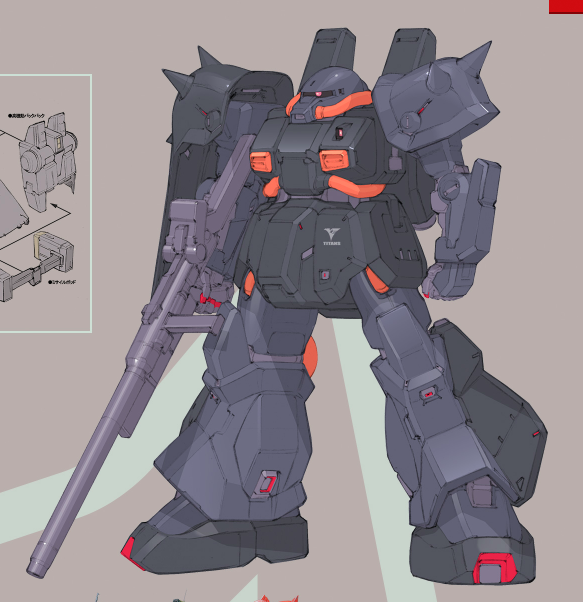 鋼普拉『HG 1/144 高性能薩克特裝型』試作品公開 再現《A.O.Z RE-BOOT》版藤岡建機設計的帥氣造型！