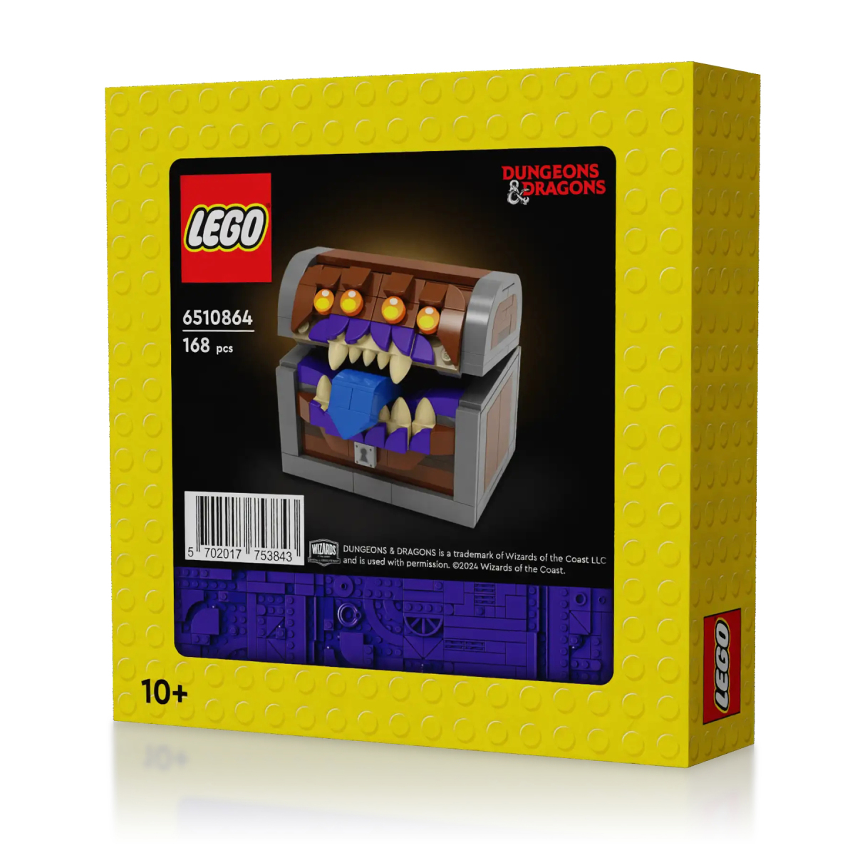 LEGO 5008325「龍與地下城寶箱怪骰子收納盒」滿額禮情報公開！（Dungeons &amp; Dragons Mimic Dice Box）