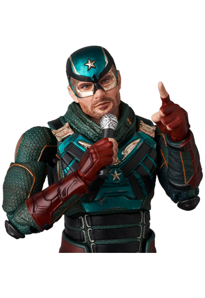 MAFEX『《黑袍糾察隊》阿兵哥(Soldier Boy)』可動人偶,難搞又暴力的初代英雄登場!