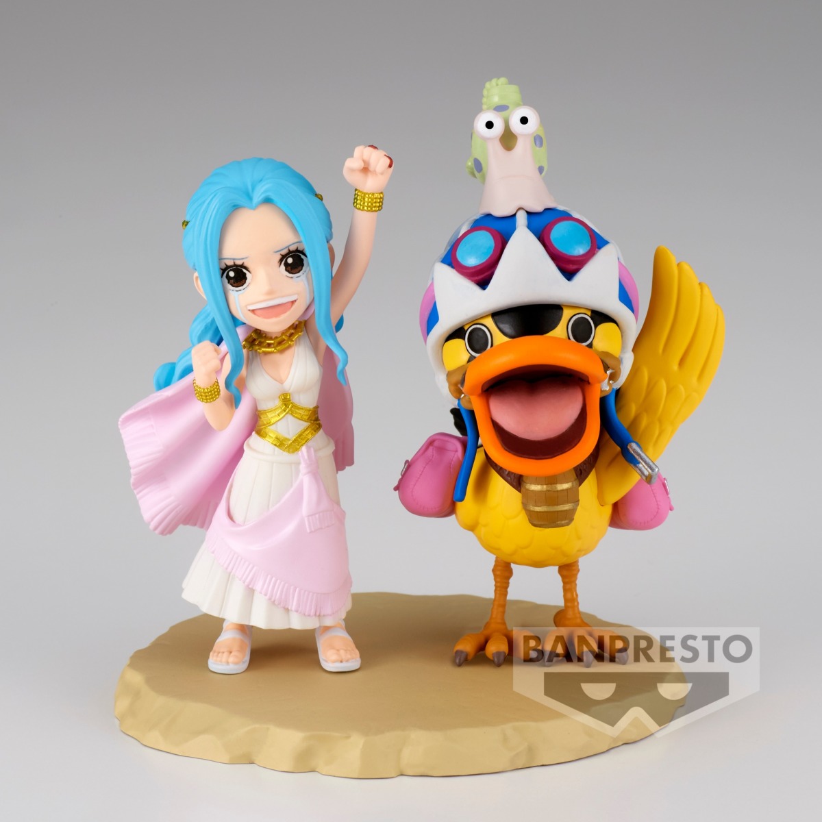 BANPRESTO WCF LOG STORIES《航海王》薇薇&跑得快 目送夥伴們出航的背影立體化!