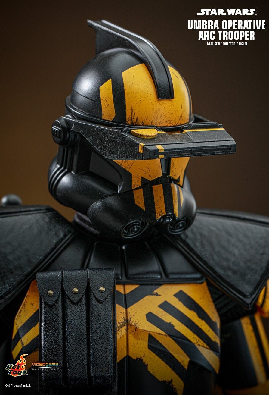 HOT TOYS 限定『《星際大戰：戰場前線II》影子特工先進突擊偵察兵』1/6 比例收藏級人偶，稀有黃黑配色造型強勢登場！