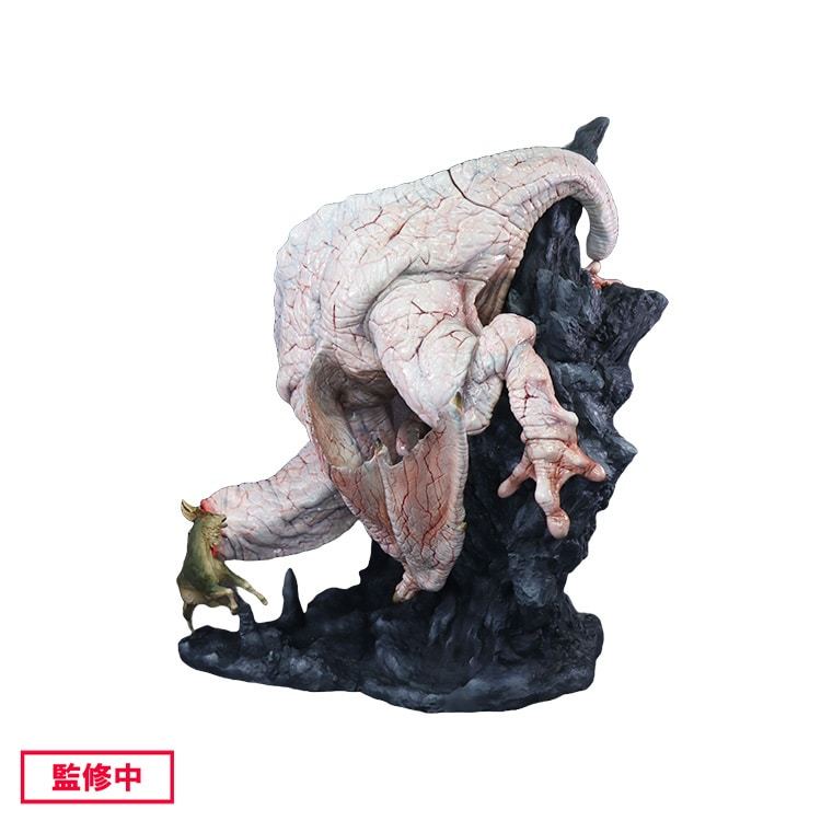 魔物獵人『CFB Creator's Model 奇怪龍 夫魯夫魯』怪誕大口攻擊獵物的場景立體化！