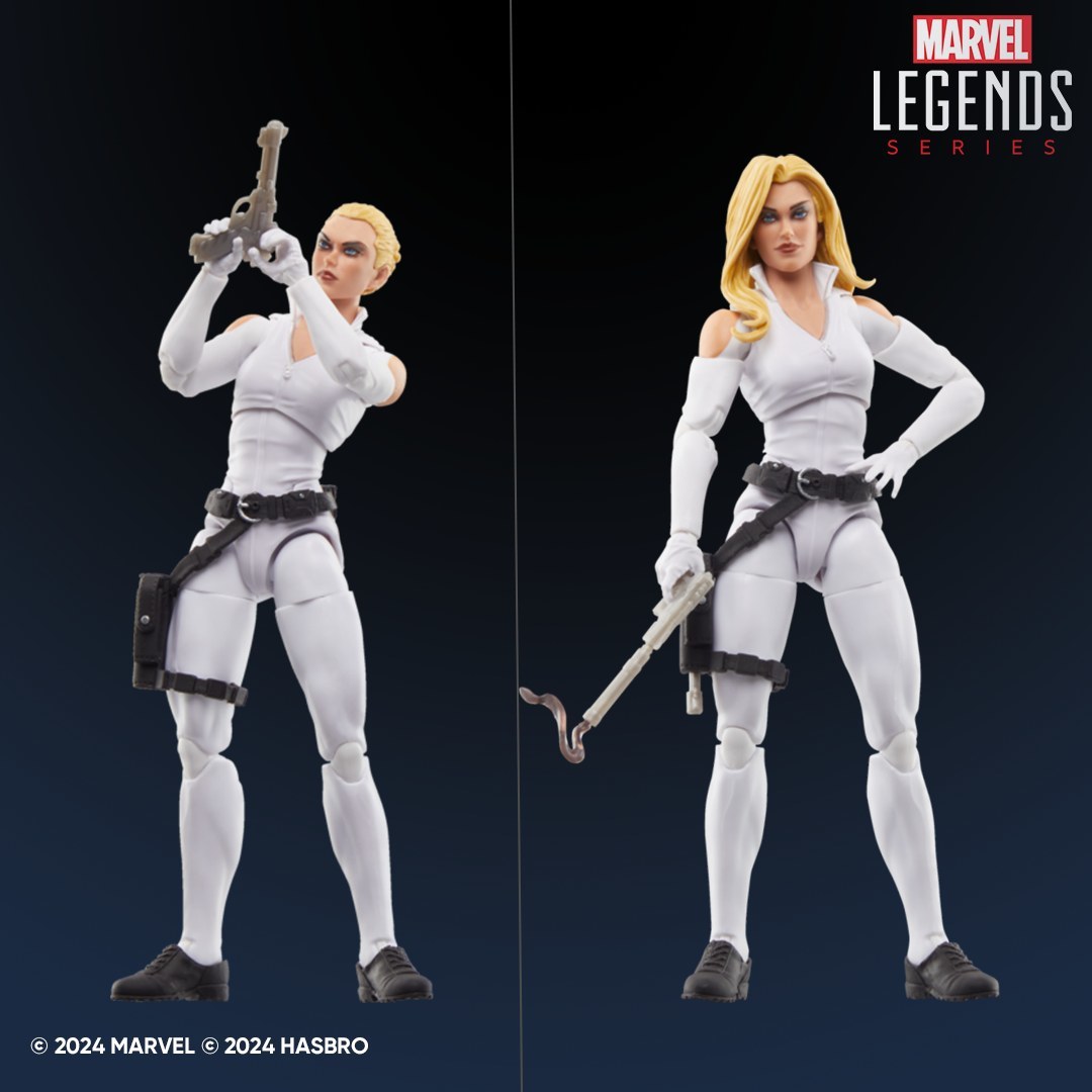 Marvel Legends『漫威 神盾局探員』6 吋可動人偶三人套組，替換頭雕兩種局長一次滿足！