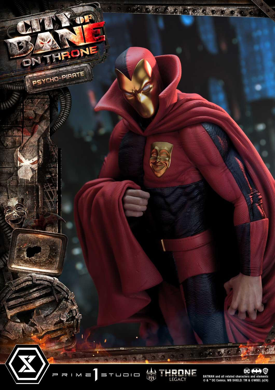 Prime 1 Studio DC 蝙蝠俠漫畫《班恩之城》「心靈海盜 概念設計 by Carlos D’Anda」1/4 比例全身雕像