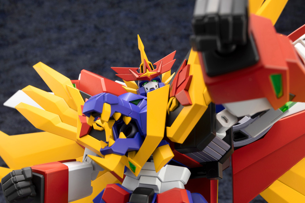 壽屋『勇者聖戰 巨大巴恩鋼 組裝模型』換裝再現合體前後造型 可動骨架把玩魄力姿態！