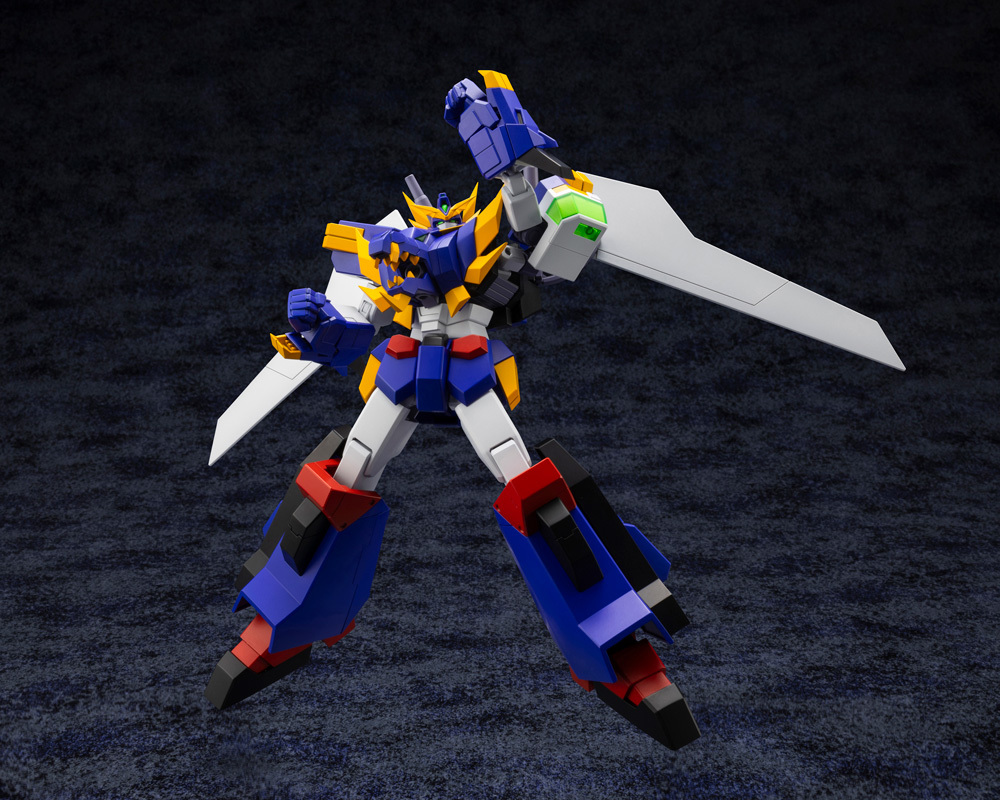 壽屋『勇者聖戰 巨大巴恩鋼 組裝模型』換裝再現合體前後造型 可動骨架把玩魄力姿態！