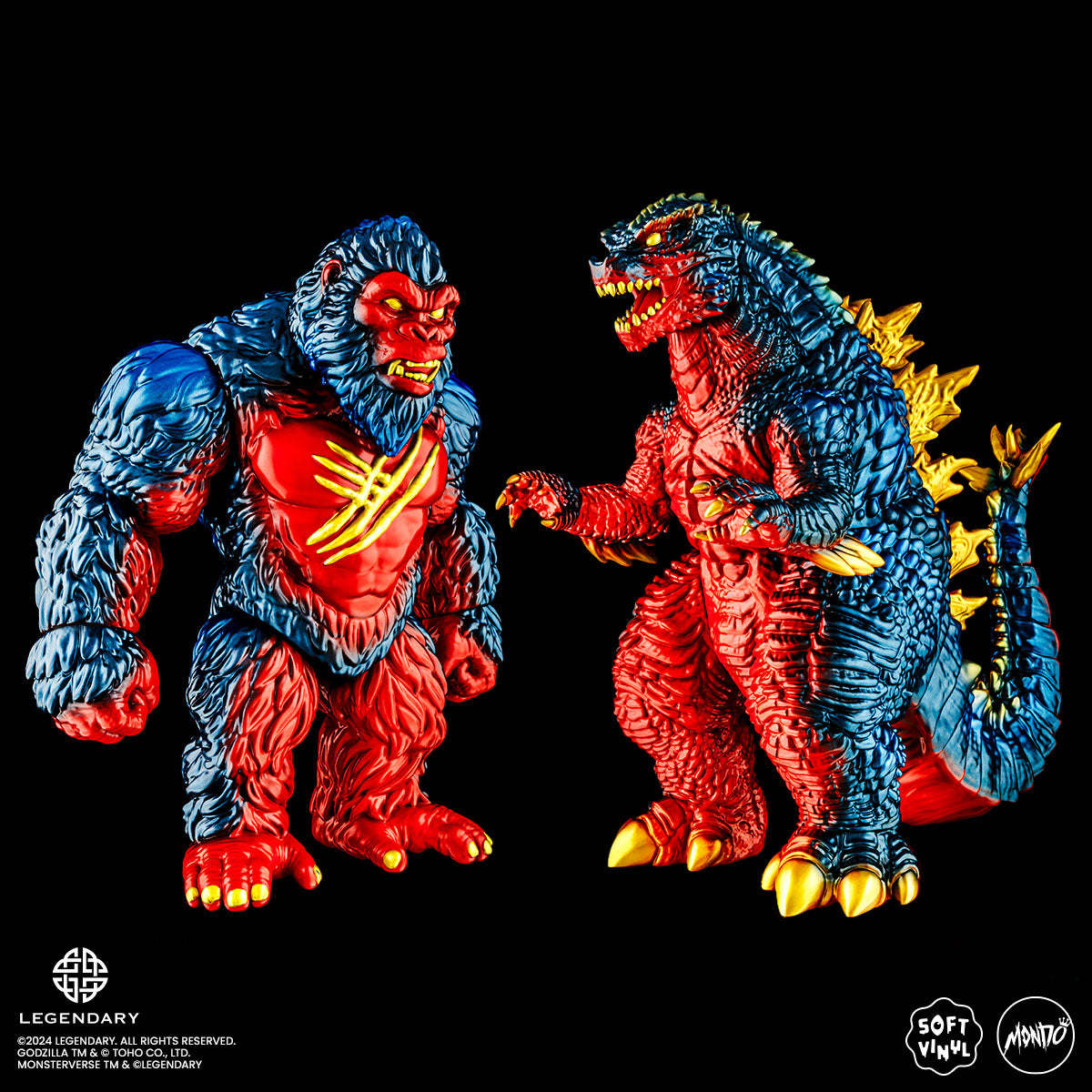 MONDO『哥吉拉與金剛:新帝國 金剛』軟膠玩具,搶眼設計重新詮釋電影新造型!