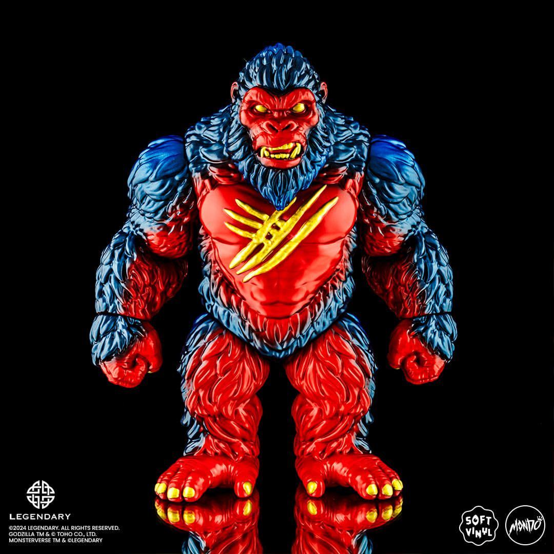 MONDO『哥吉拉與金剛:新帝國 金剛』軟膠玩具,搶眼設計重新詮釋電影新造型!