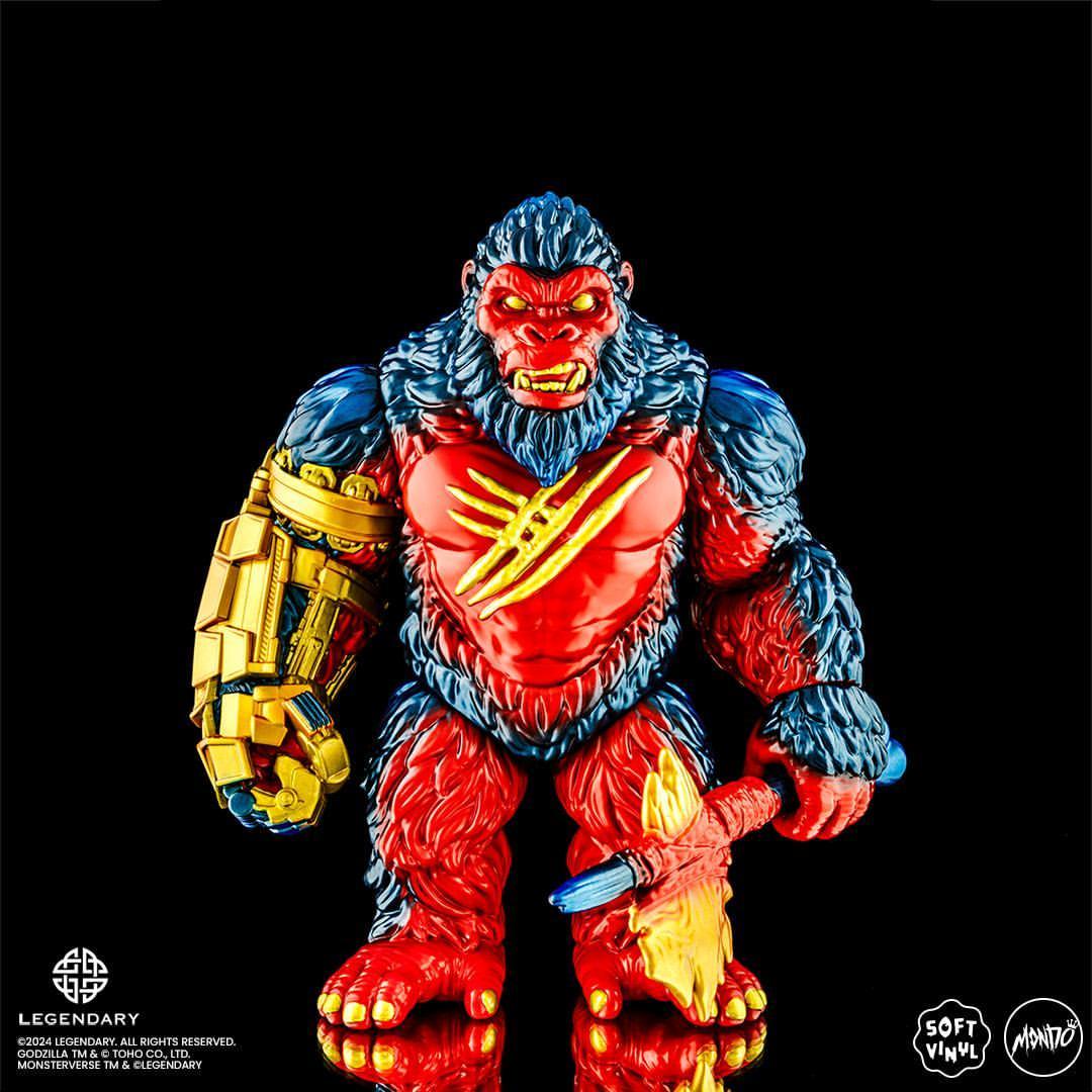 MONDO『哥吉拉與金剛:新帝國 金剛』軟膠玩具,搶眼設計重新詮釋電影新造型!