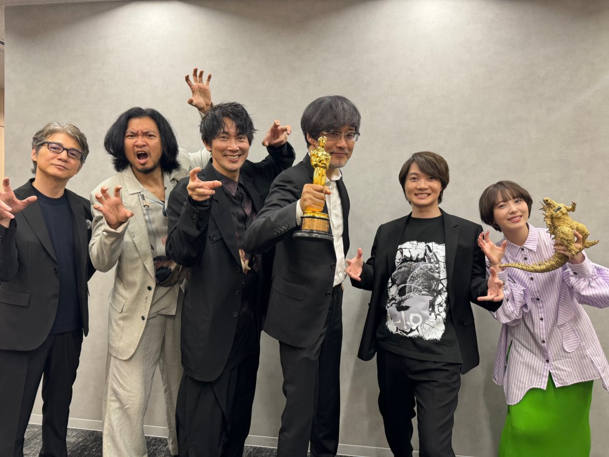 一番賞『哥吉拉(2023)SOFVICS 金色Ver.』紀念奧斯卡獲獎導演手中的「小金哥」確定商品化!