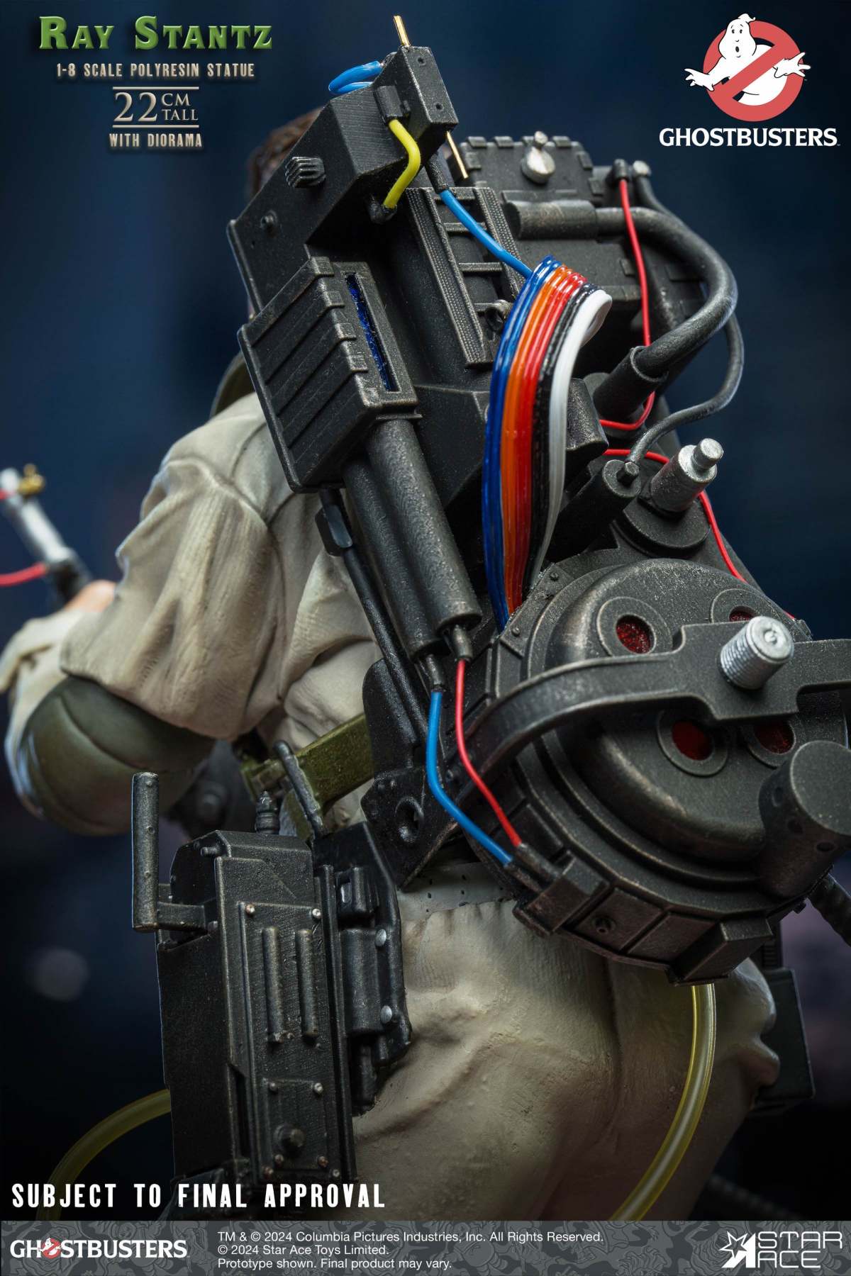 STAR ACE TOYS『魔鬼剋星 雷·史坦茲(Ray Stantz)』1/8 比例收藏雕像,不小心召喚棉花糖寶寶的罪魁禍首登場!