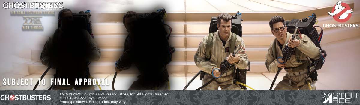 STAR ACE TOYS『魔鬼剋星 伊根·史賓格勒（Egon Spengler）』1/8 比例收藏雕像，團隊中的聰明大腦同台登場！