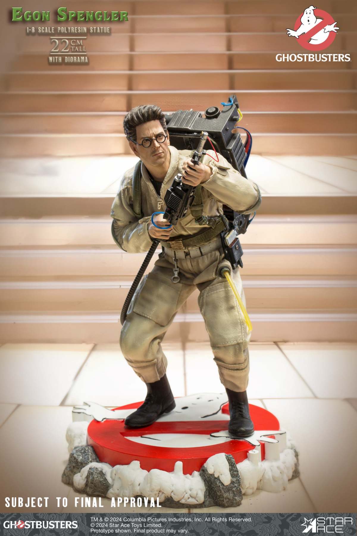 STAR ACE TOYS『魔鬼剋星 伊根·史賓格勒（Egon Spengler）』1/8 比例收藏雕像，團隊中的聰明大腦同台登場！