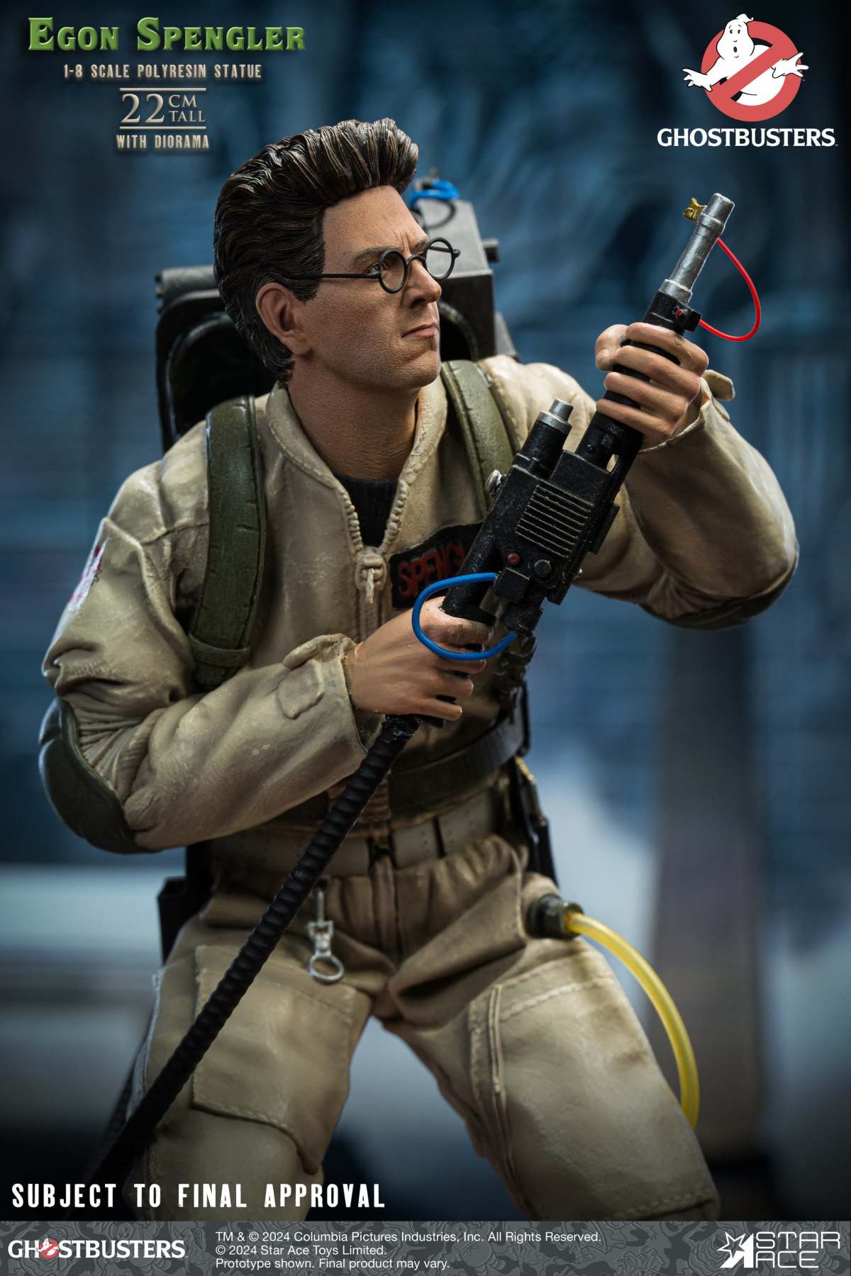 STAR ACE TOYS『魔鬼剋星 伊根·史賓格勒（Egon Spengler）』1/8 比例收藏雕像，團隊中的聰明大腦同台登場！