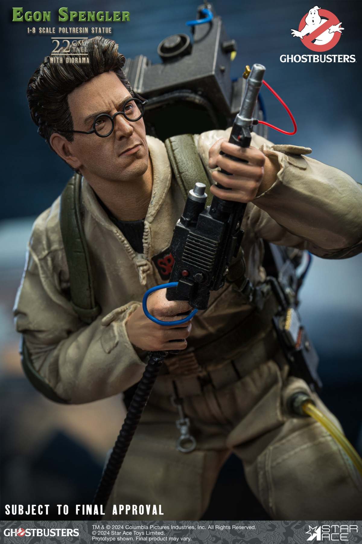 STAR ACE TOYS『魔鬼剋星 伊根·史賓格勒（Egon Spengler）』1/8 比例收藏雕像，團隊中的聰明大腦同台登場！