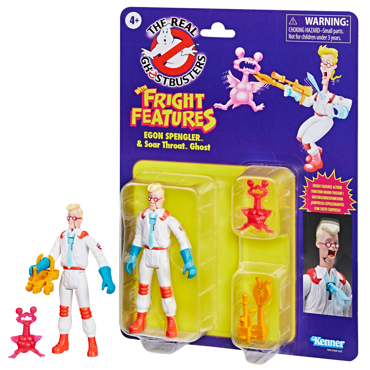 孩之寶『魔鬼剋星動畫《英雄榜》Kenner 經典版』可動玩具系列，重現經典玩具的各種有趣機關！