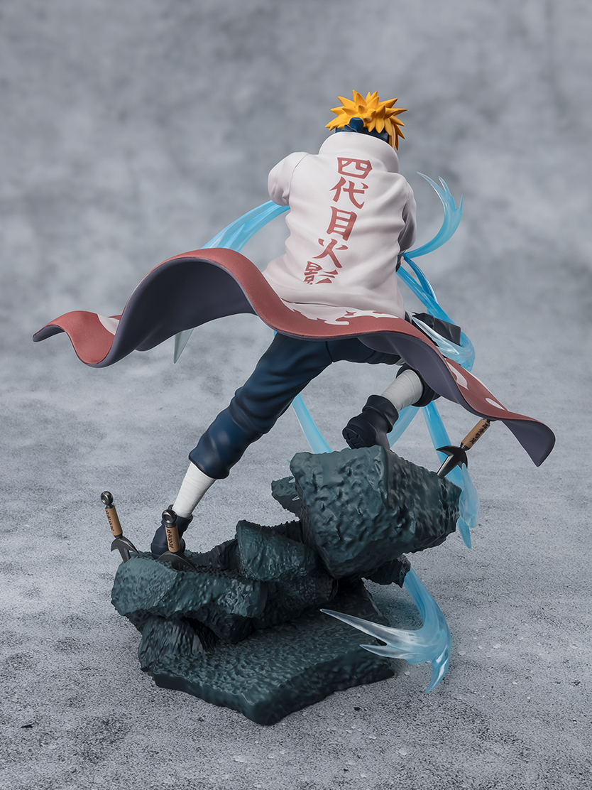 Figuarts ZERO［超激戰］波風湊-螺旋丸- PVC 塗裝完成品 光輪冷菓發起旋毛自來也雙式之丸！