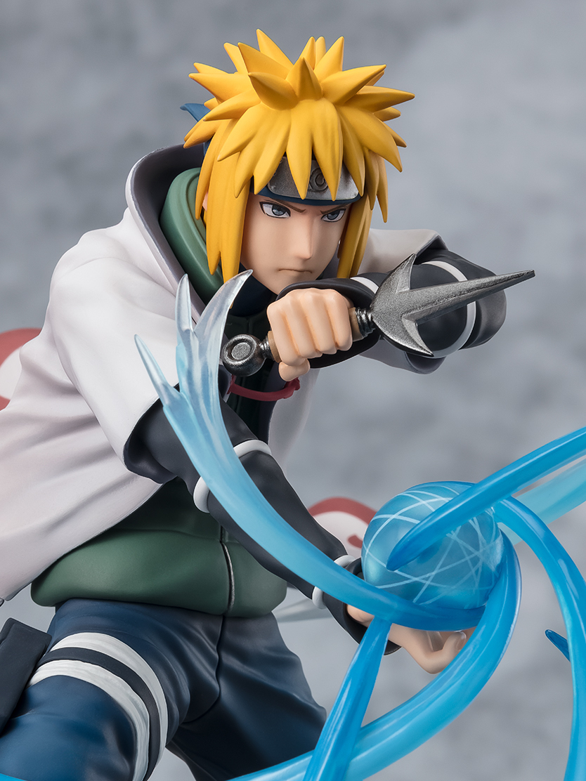 Figuarts ZERO［超激戰］波風湊-螺旋丸- PVC 塗裝完成品 光輪冷菓發起旋毛自來也雙式之丸！
