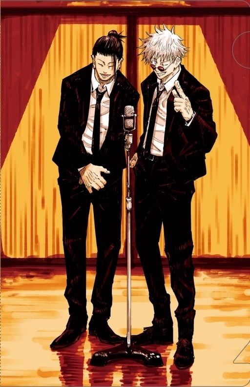 GOODSMILE COMPANY 黏土人『咒術迴戰 五條悟/夏油傑 西裝 Ver.』黏土人系列參戰人氣的漫才師造型!