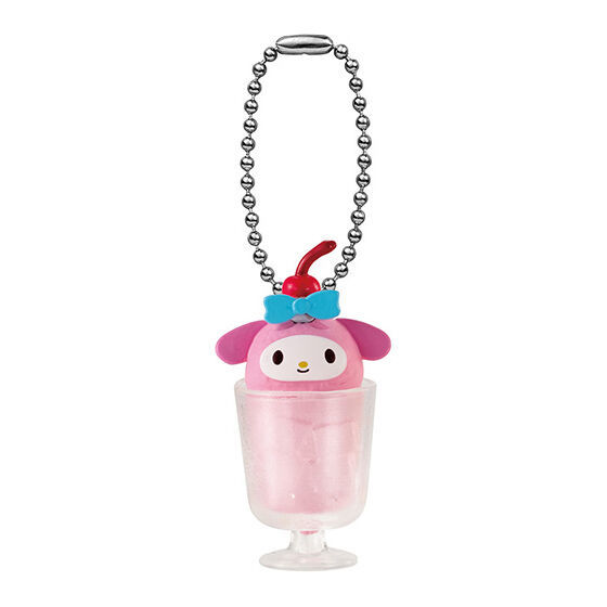 GASHAPON『SANRIO CAFE 微型吊飾』轉蛋，與三麗鷗主題咖啡廳聯名的漂浮汽水造型吊飾登場！